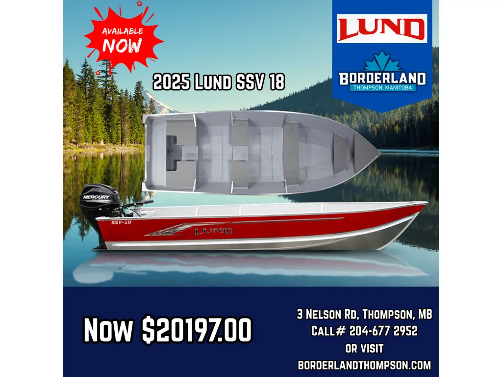 2025 Lund Boat Co ZSSV18 SSV-18