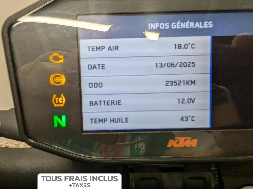 2019 KTM 1290 SUPER DUKE R