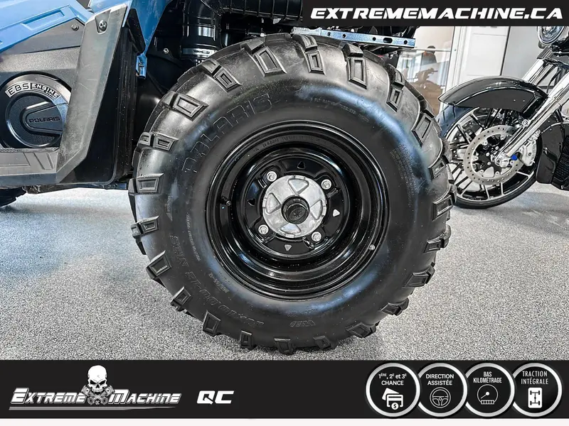 2022 Polaris SPORTSMAN 570 EPS ZENITH BLUE SEULEMENT 2837kM - TRÈS PROPRE!!!