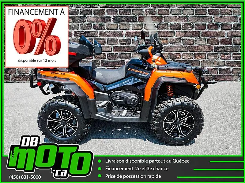 CFMOTO CFORCE 1000 EPS TOURING 2024 - ** 3000$ EN ACCESSOIRES **