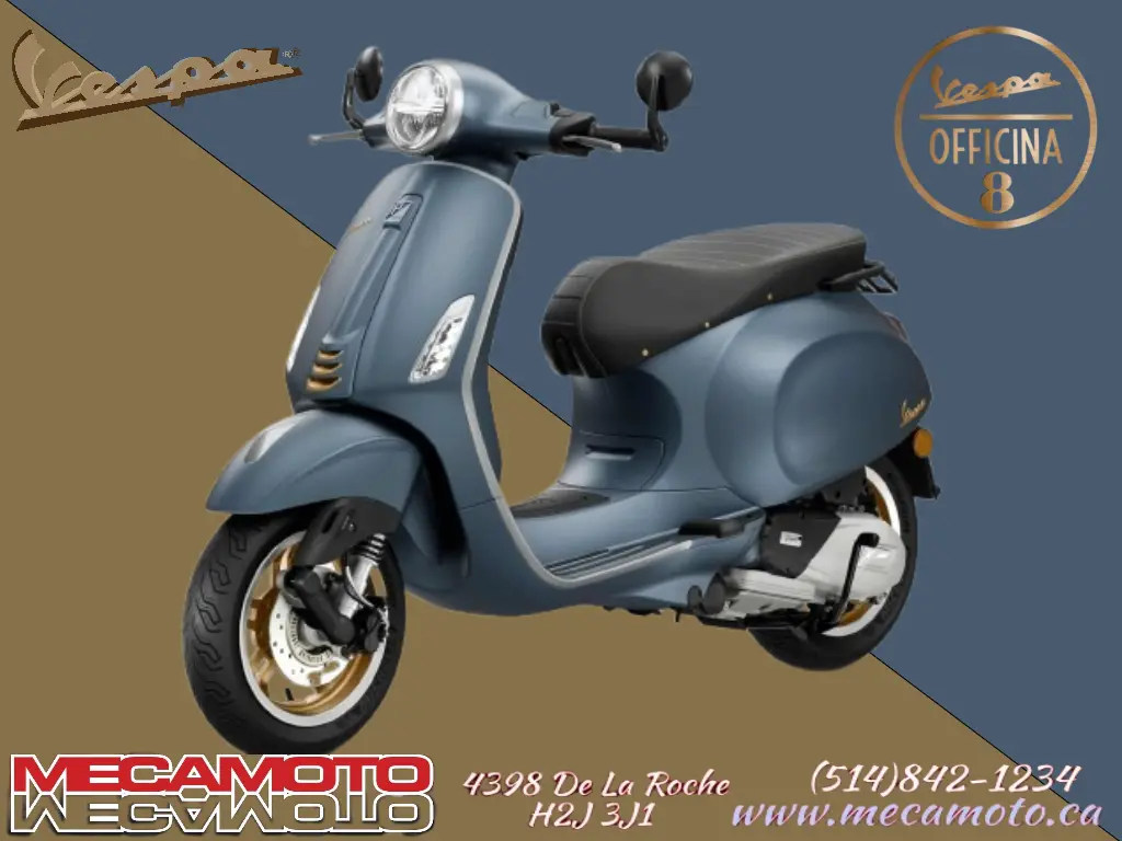 Vespa Primavera 50 ÉDITION OFFICINA 8 