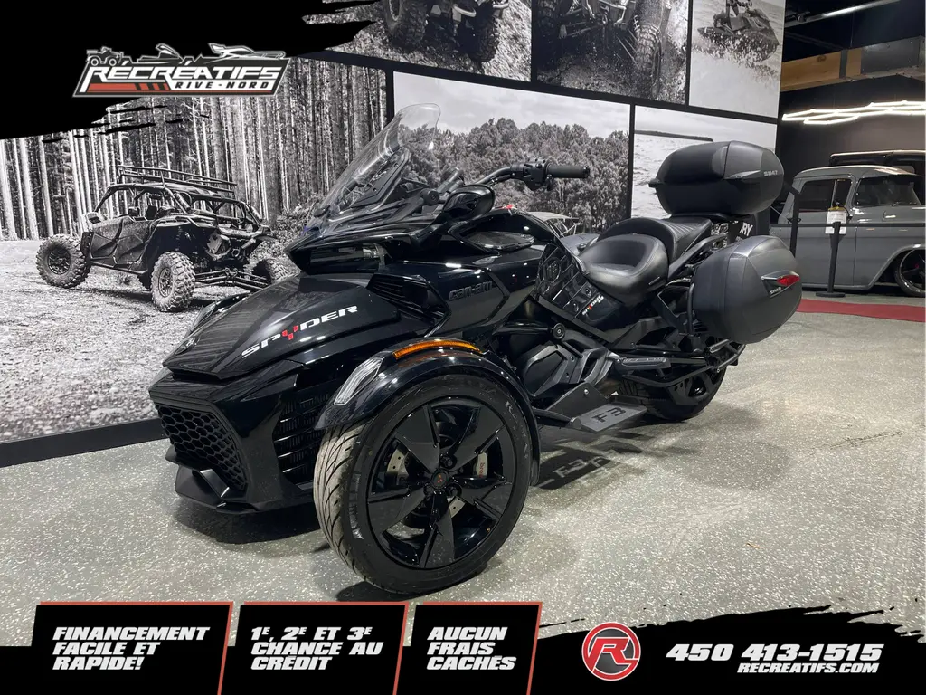 Can-Am SPYDER F3 2022 - **VALISES ET COFFRE!!**