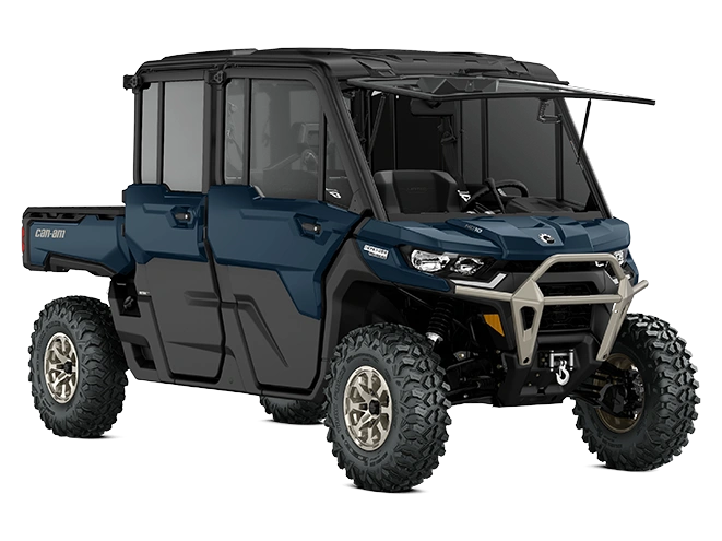 2025 Can-am Defender Max Limited Cab Hd10 Dusty Navy alt