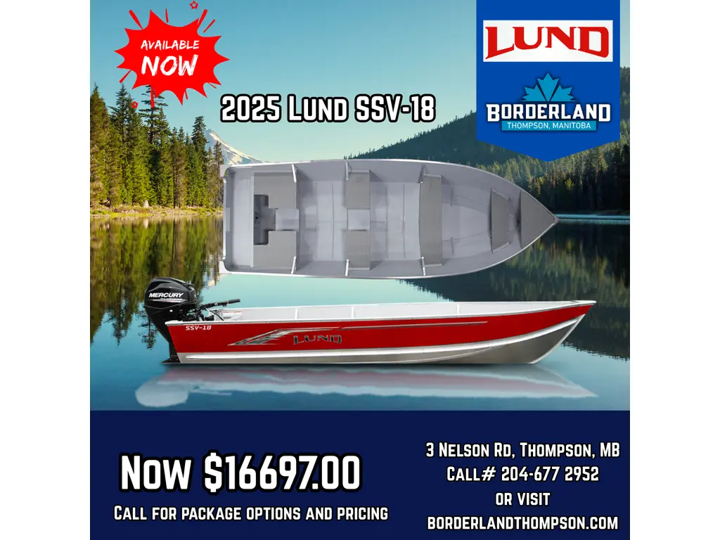 2025 Lund Boat Co ZSSV18 SSV-18 