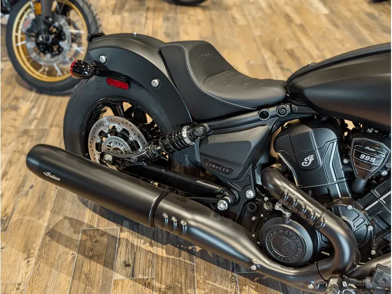 2025 Indian Motorcycle Sport Scout Sixty Limited // Black Smoke