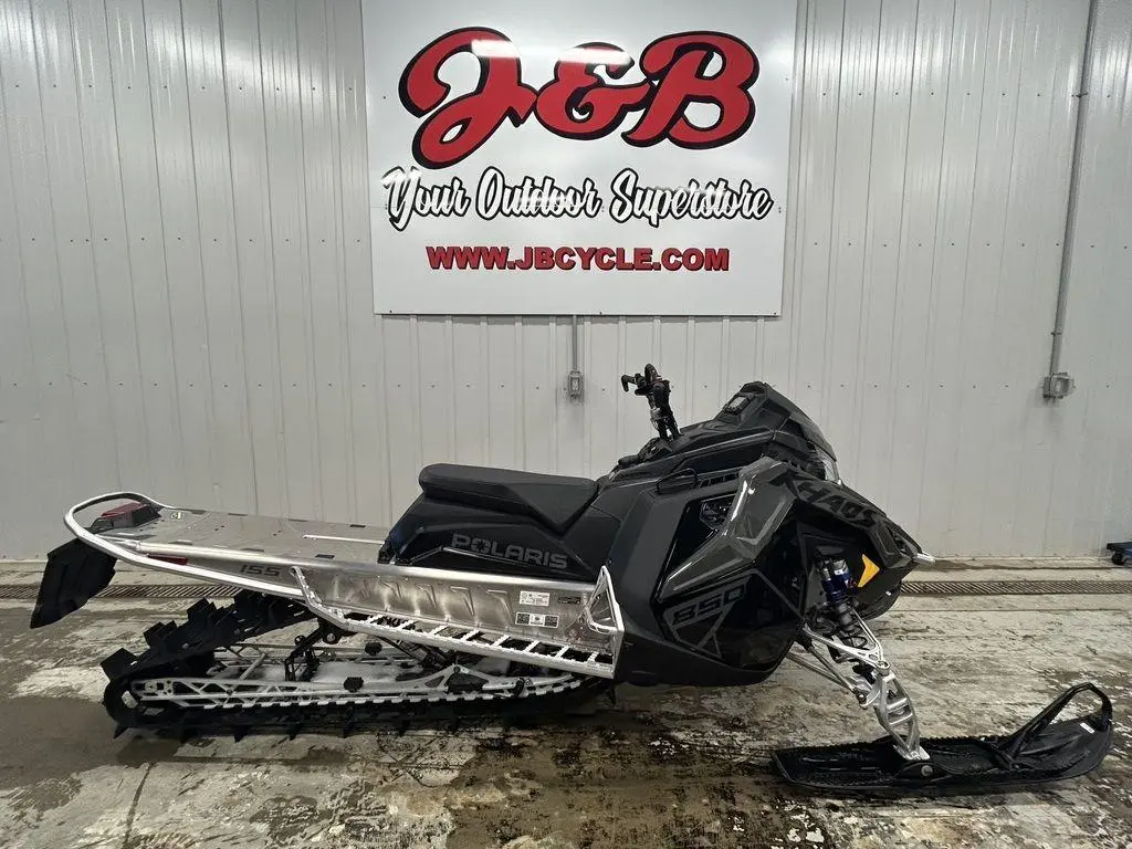 2024 Polaris 850 RMK Khaos 155 Gloss Black 