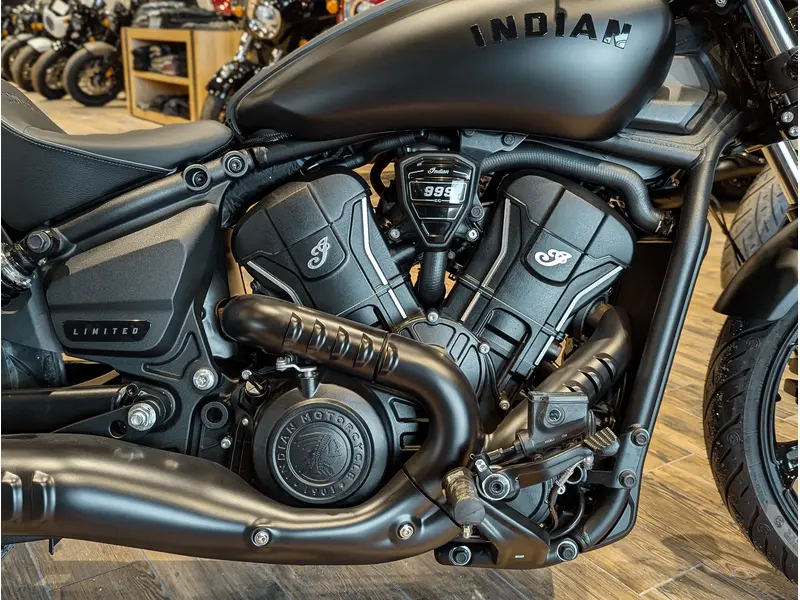 2025 Indian Motorcycle Sport Scout Sixty Limited // Black Smoke