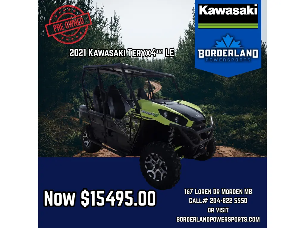 2021 Kawasaki Teryx4™ LE