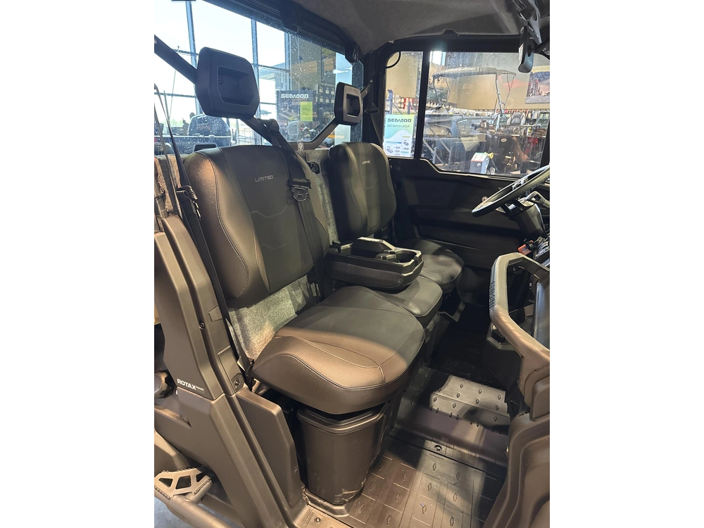 2025 Can-am Defender Limited Cab Hd10 Desert Tan & Stealth Black alt