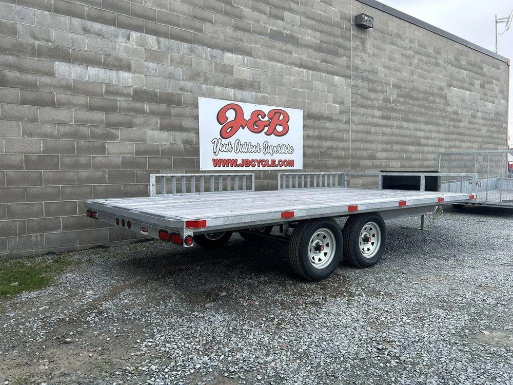 2024 Duratrail 16' Deck Over W/ramps alt