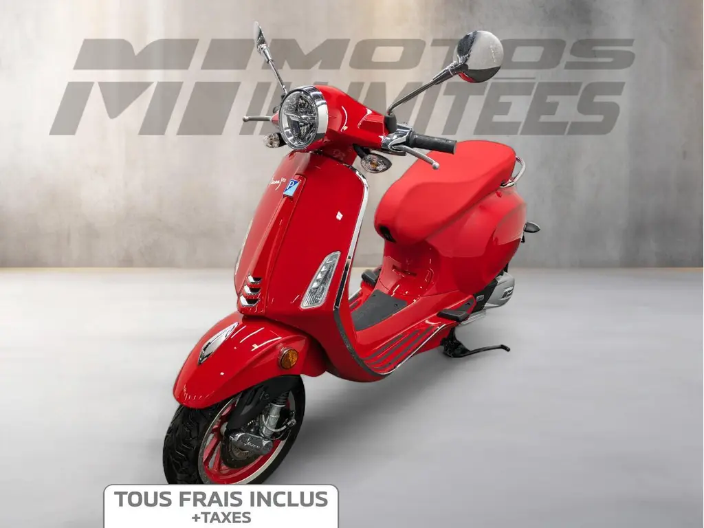 2022 Vespa Primavera 150 Red