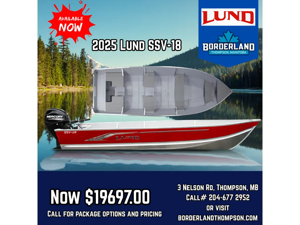 2025 Lund Boat Co ZSSV18 SSV-18