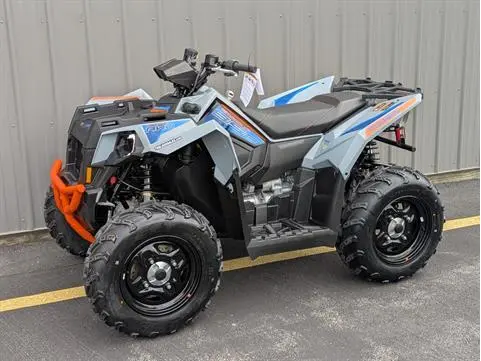 2025 Polaris SCRAMBLER 850 STORM GRAY / RADAR BLUE