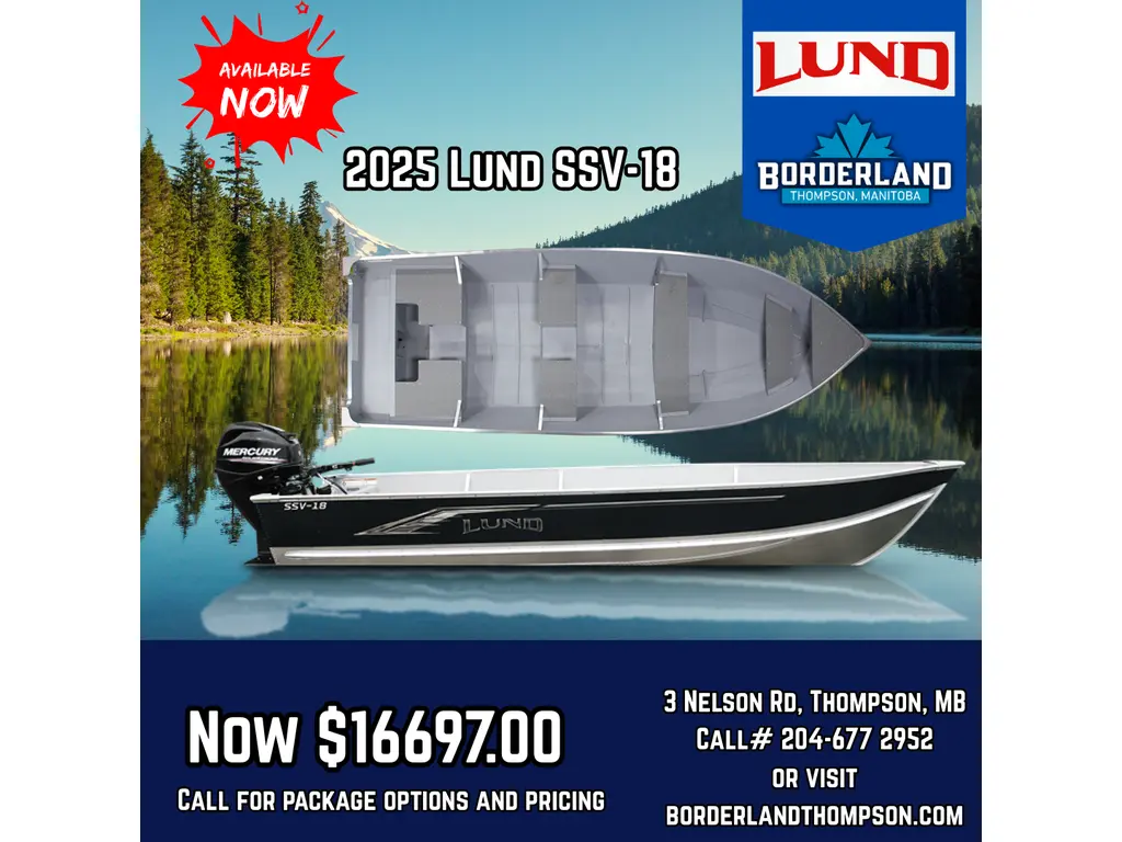 2025 Lund Boat Co ZSSV18 SSV-18 