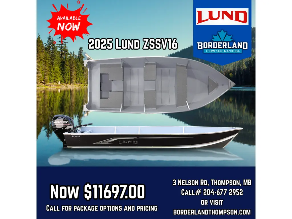 2025 Lund Boat Co ZSSV16 SSV-16
