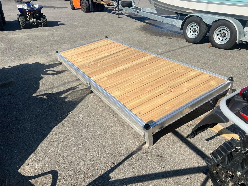 Quai Techno Quai 4x10 Cedre Sur Poteau D2 2025 alt