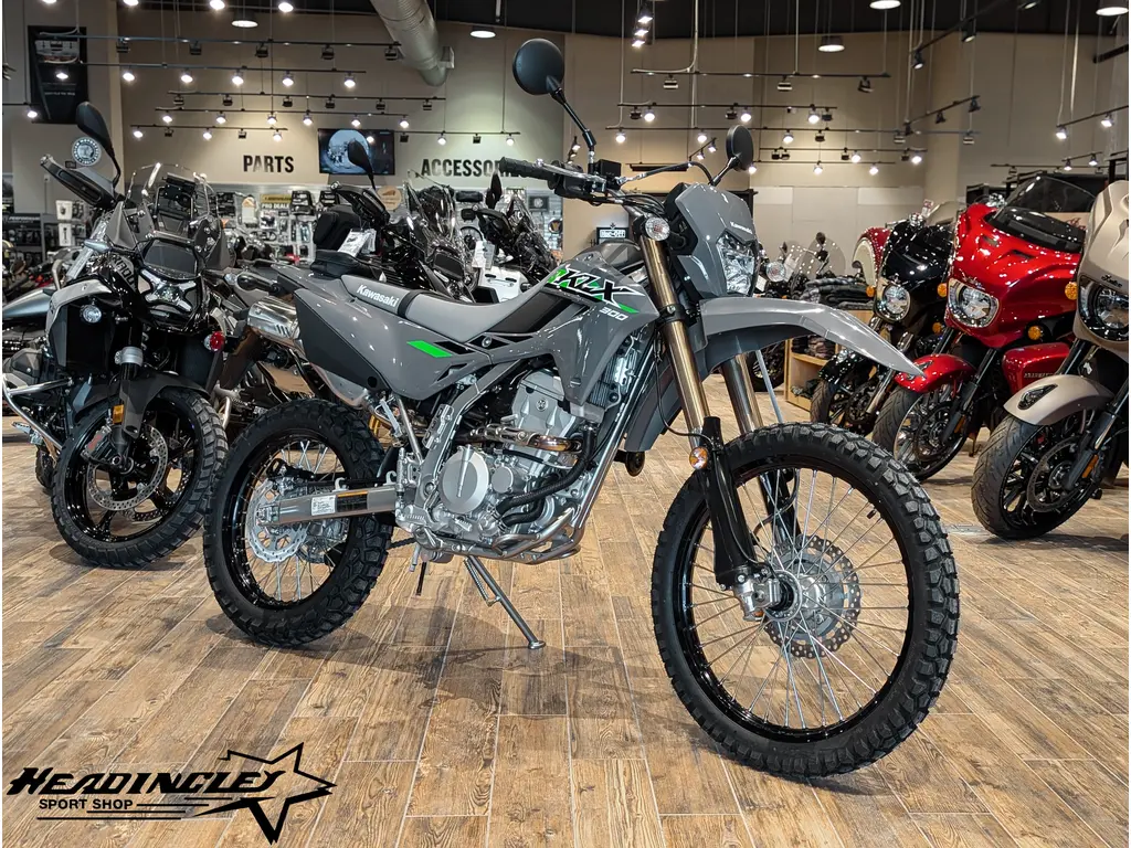 2025 Kawasaki KLX300 // Battle Gray 