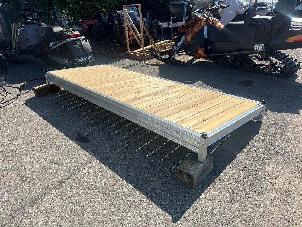 Quai Techno Quai 4x10 Cedre Sur Poteau D2 2025 alt