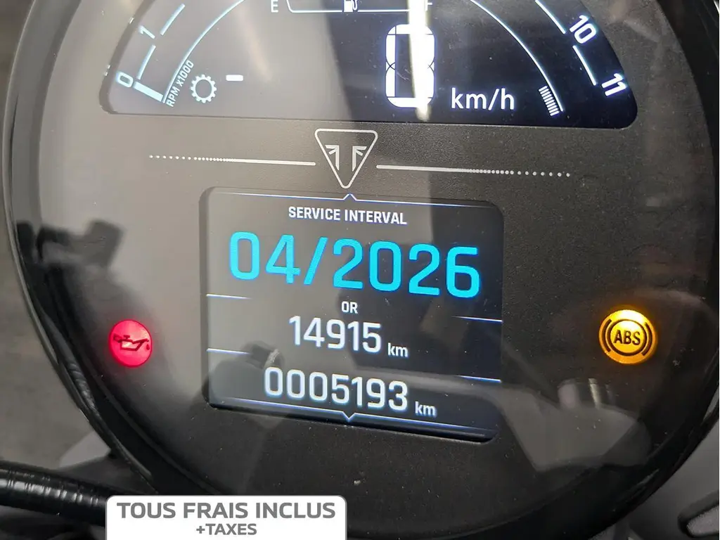 2023 Triumph Trident 660 ABS