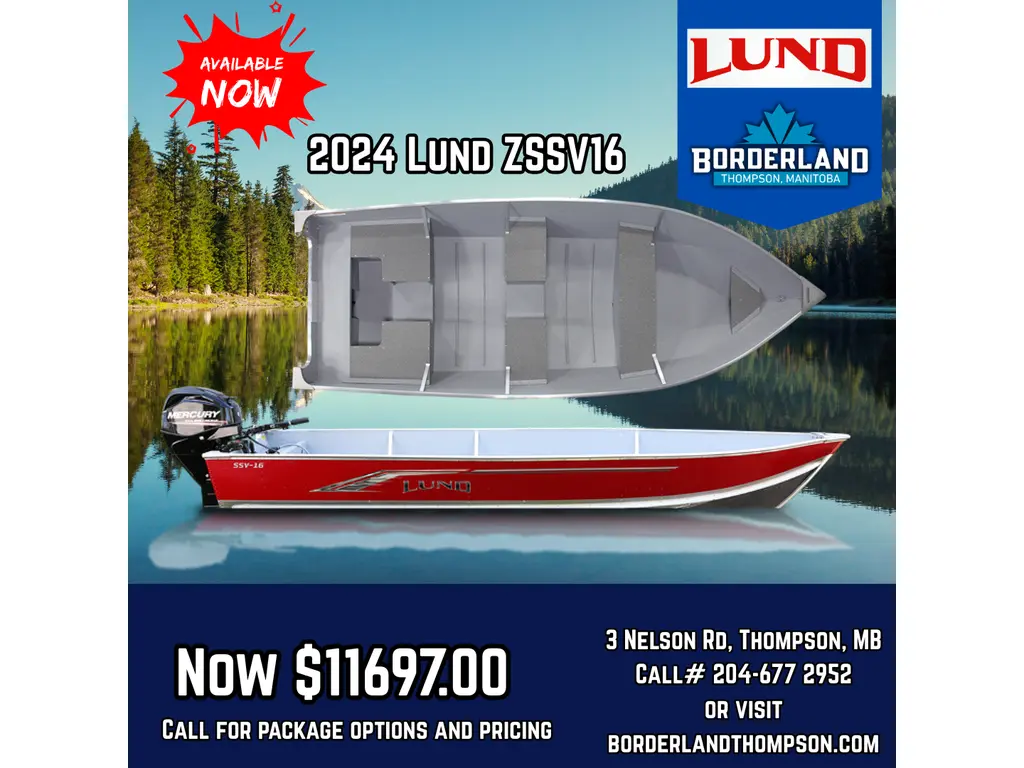2024 Lund Boat Co ZSSV16 - RED 