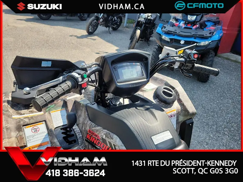2025 Suzuki Kingquad 750 xpz