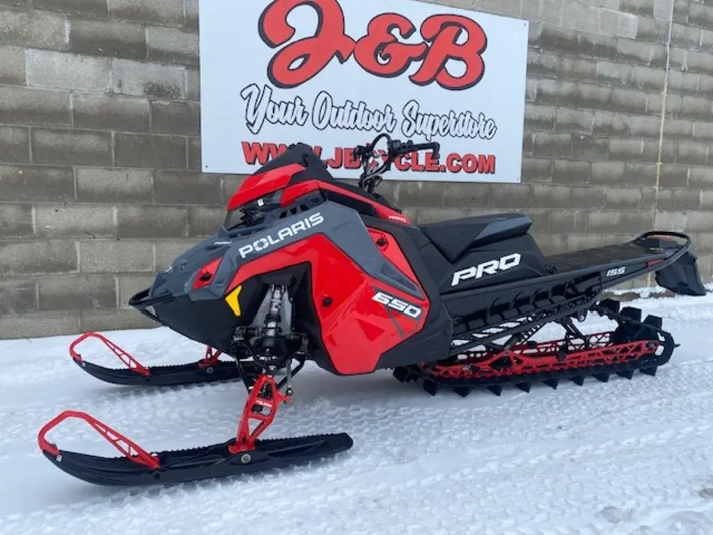 2024 Polaris 650 Pro RMK 155 Indy Red 