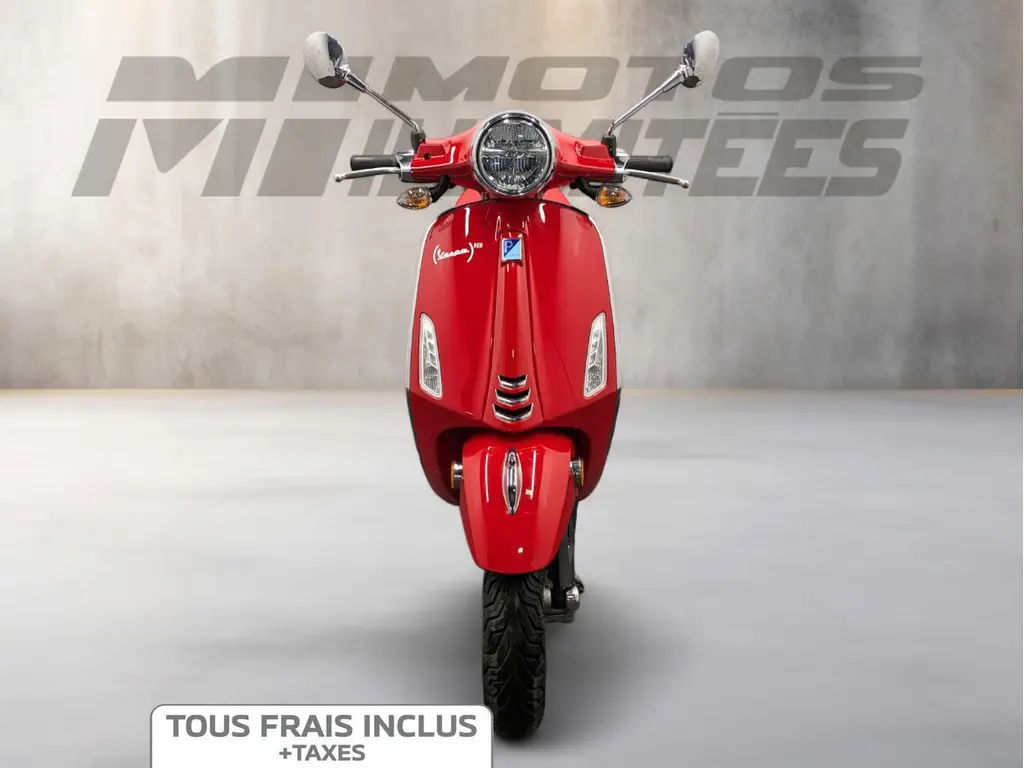 2022 Vespa Primavera 150 Red
