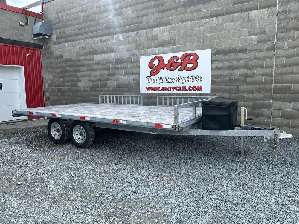 2024 Duratrail 16' Deck Over W/ramps alt