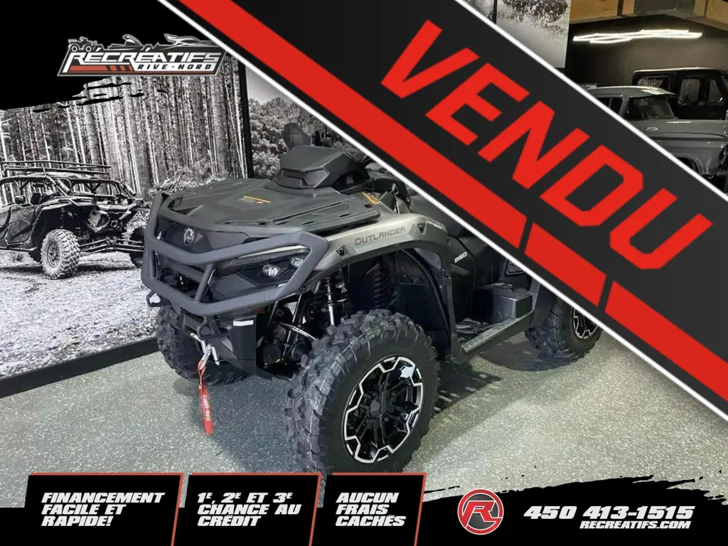 Can-Am OUTLANDER MAX 850 XT 2025 - **NOUVEAU LOOK ET NOUVEAU MOTEUR 999CC**