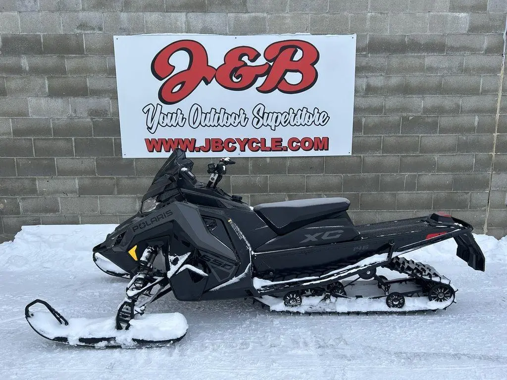 2025 Polaris 650 Switchback XC 146 Shadow Gray / Gloss Black 