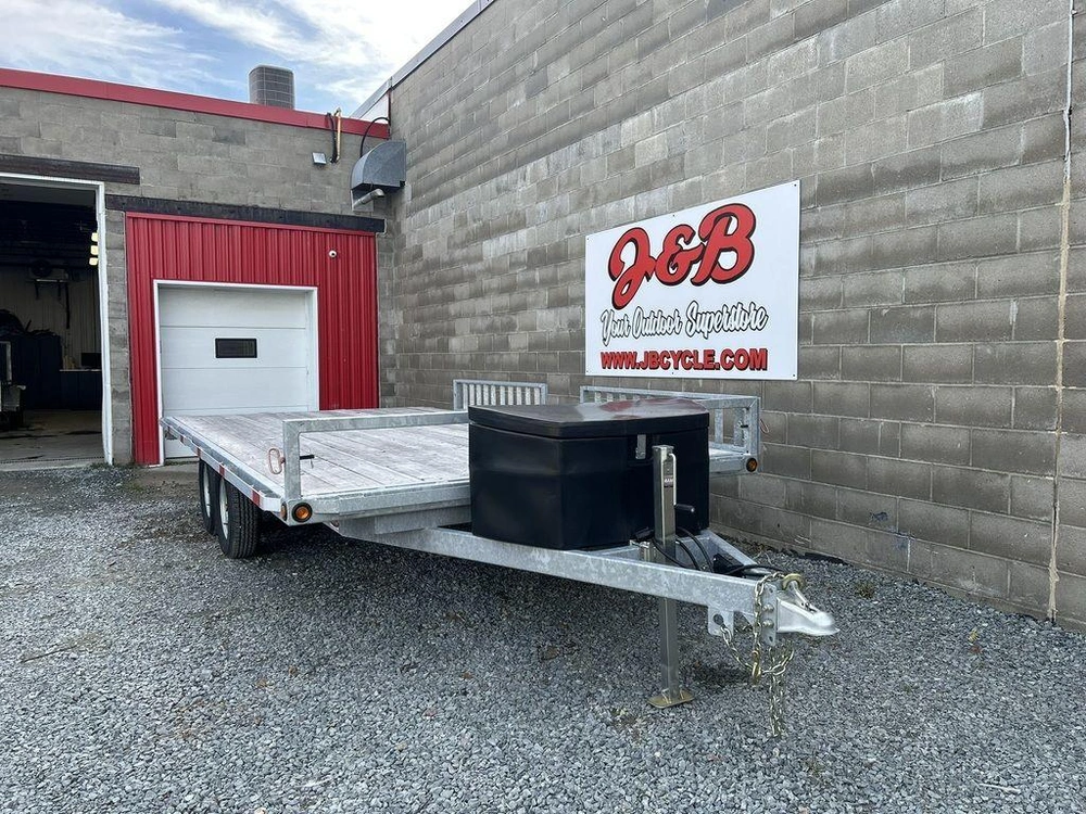 2024 Duratrail 16' Deck Over W/ramps alt