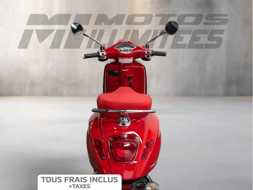 2022 Vespa Primavera 150 Red
