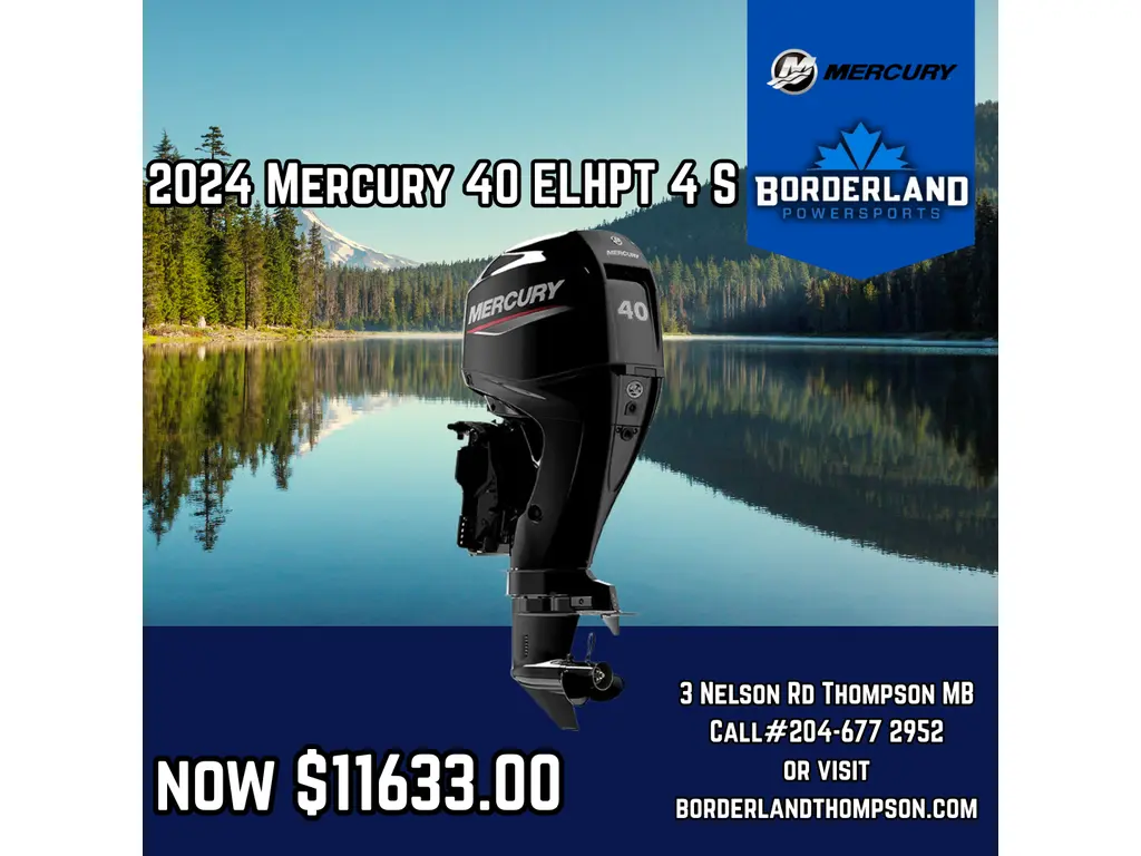 2024 Mercury 40 ELHPT 4 S 