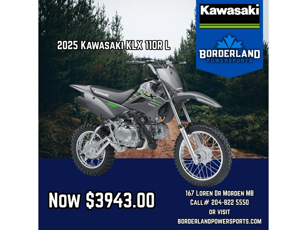 2025 Kawasaki KLX 110R L