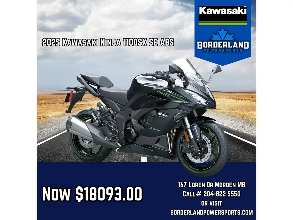 2025 Kawasaki Ninja 1100SX SE ABS