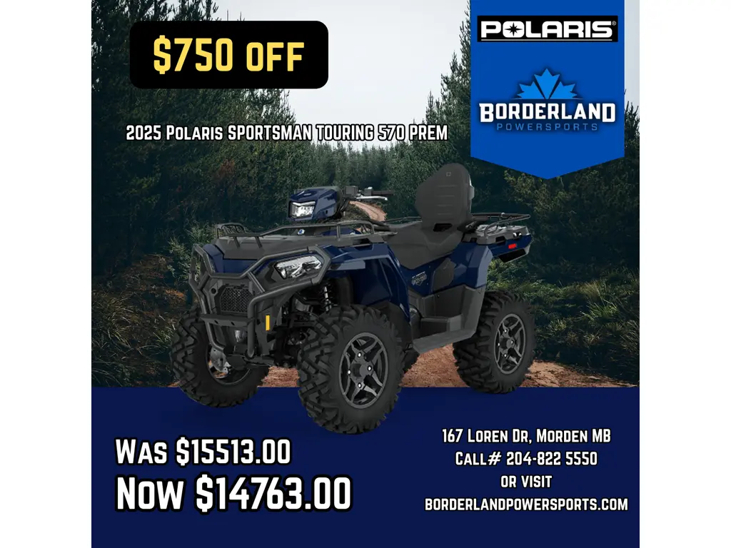 2025 Polaris SPORTSMAN TOURING 570 PREM
