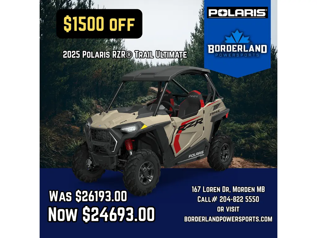 2025 Polaris RZR® Trail Ultimate