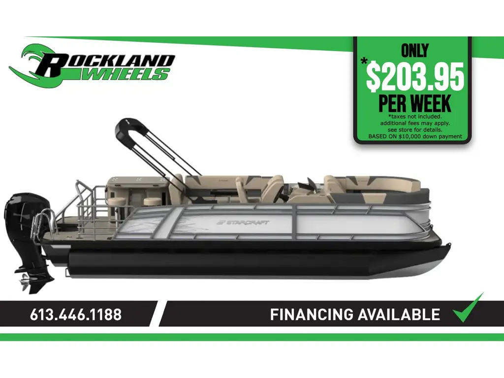 2025 Starcraft CX 23 DL BAR with 200HP 