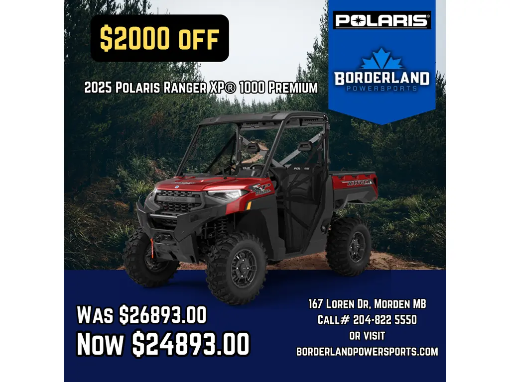 2025 Polaris Ranger XP® 1000 Premium