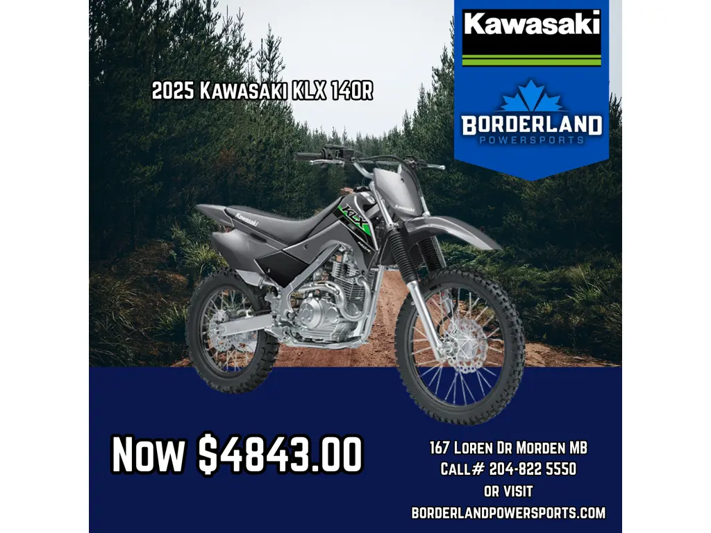 2025 Kawasaki KLX 140R