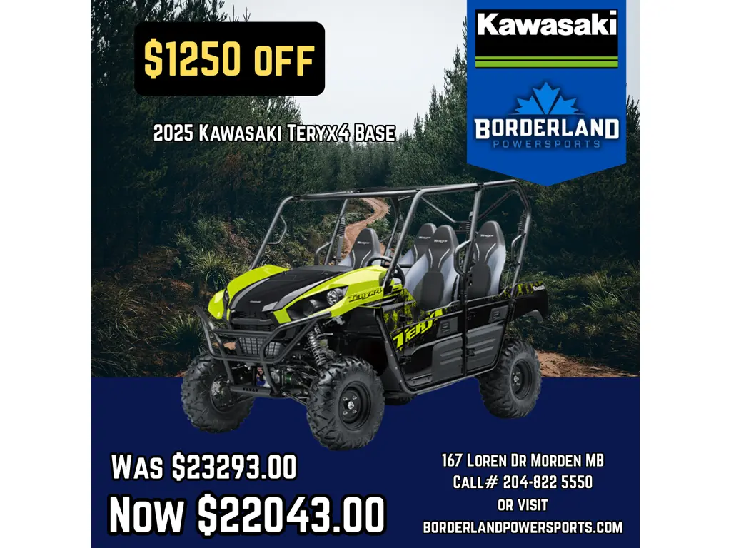 2025 Kawasaki Teryx4 Base