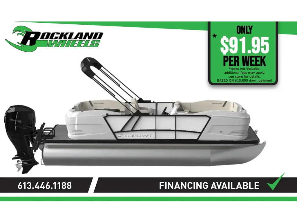 2025 Starcraft GX 20 R DH with 75HP Mercury Outboard 