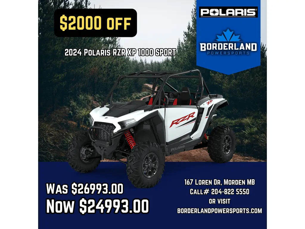 2024 Polaris RZR XP 1000 SPORT 