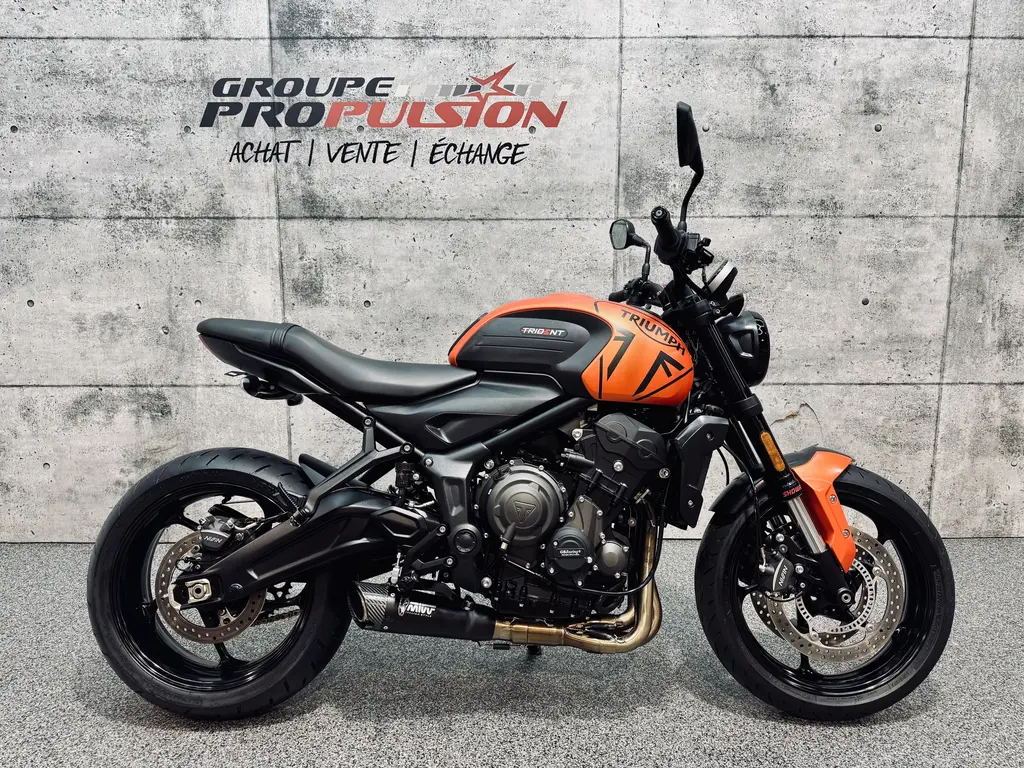 Triumph Trident 660 ABS | MIVV Exhaust 2023