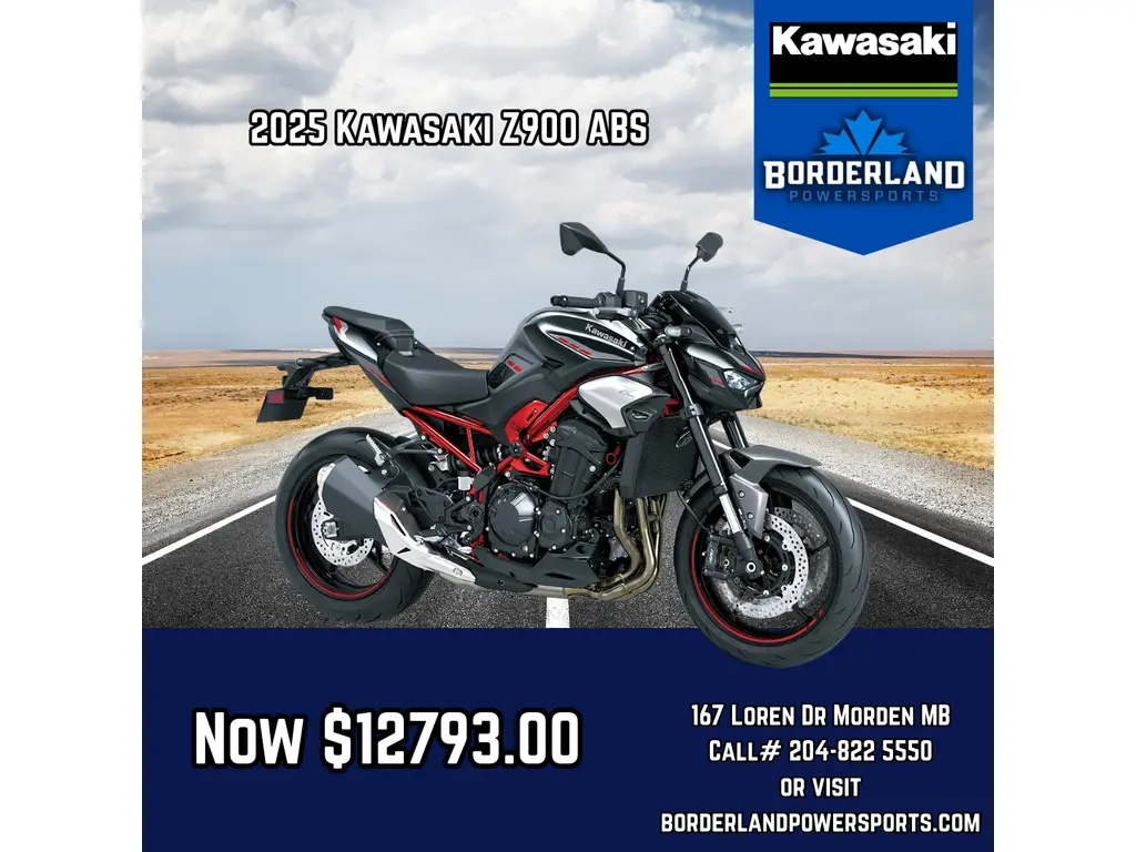 2025 Kawasaki Z900 ABS