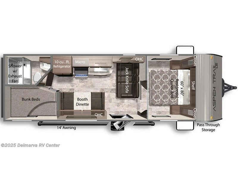 2026 Dutchmen Aspen Trail 25bh alt
