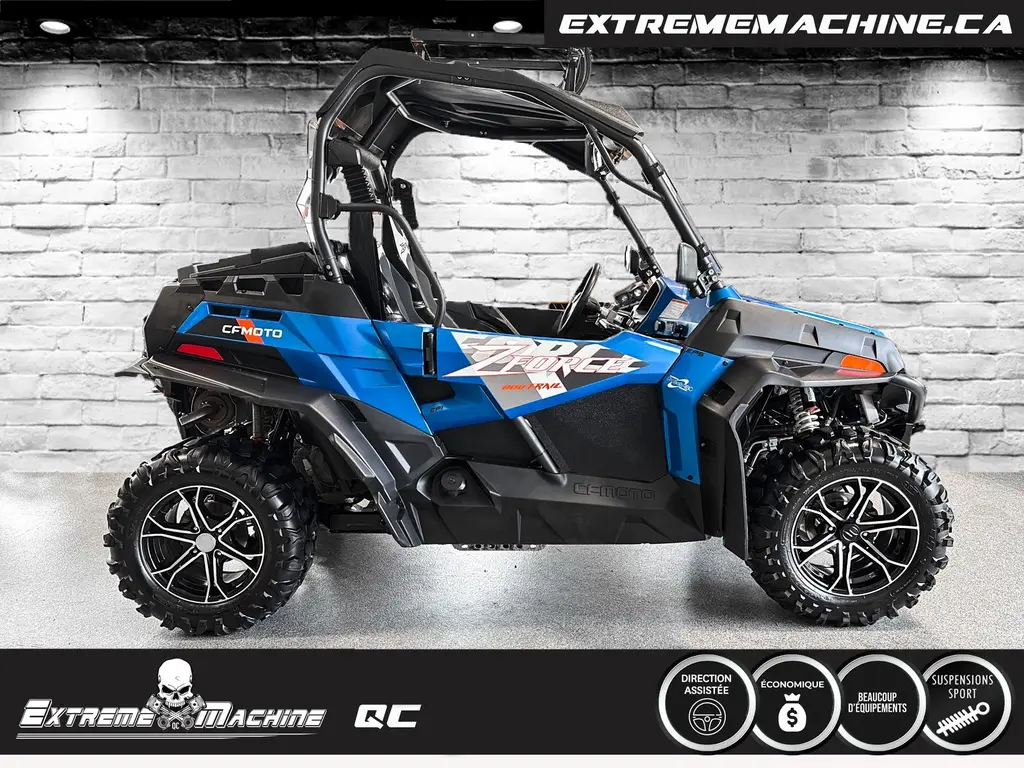 CFMOTO ZFORCE 800 HO EPS LX TRAIL 2023 - AUBAINE, BEAUCOUP D'ACCESSOIRES!!!