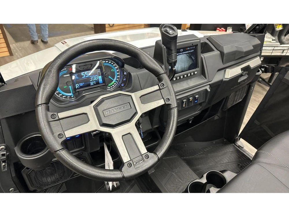 2024 Polaris Ranger Xp Kinetic Ult - Icy White Pearl Ultimate alt