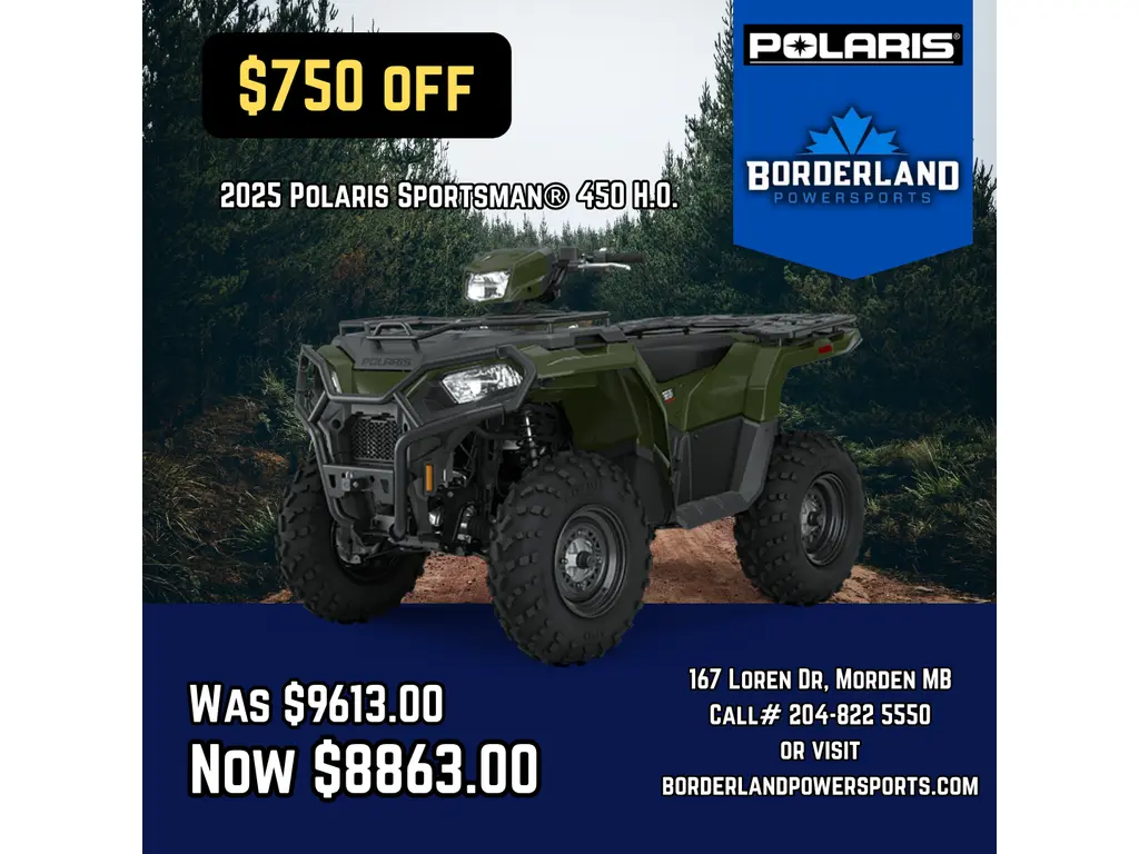 2025 Polaris Sportsman® 450 H.O.