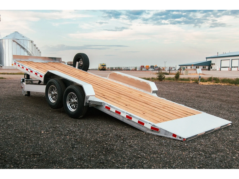 2025 Nordtek Tilt-deck 82"x20' - 10k, Double Axle, Ld, Alumimum Rims, Spare Tire alt